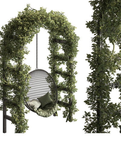 Проект перголы с качелями No.101/05